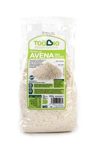 Harina de Avena Sin Gluten 500g. Eco Toobio.&nbsp;3,00€