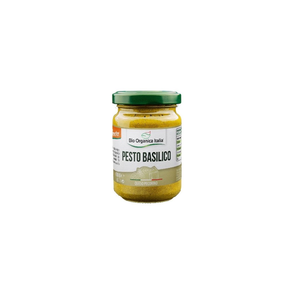 Pesto verde con pecorino y anacardos Eco 130g Organica Italia.&nbsp;3,70€