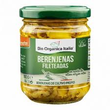 Berenjenas asadas en aceite Eco 190g Bio orgánica Italia.&nbsp;4,90€