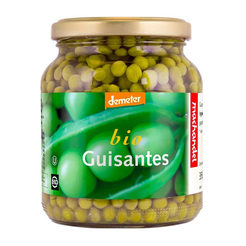 Guisantes conserva Eco Demeter Machandel 350grs.&nbsp;3,00€