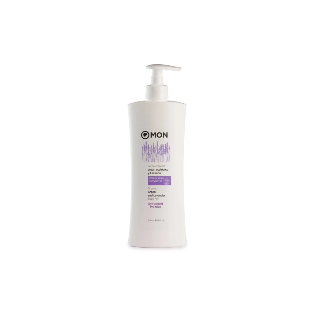 Leche corporal argan y lavanda bio 500ml MON.&nbsp;16,50€
