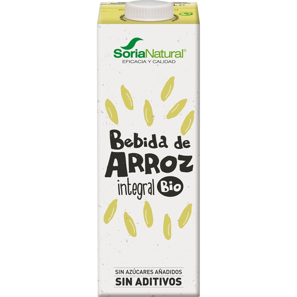 Bebida de arroz integral 1L Eco Soria Natural.&nbsp;2,00€