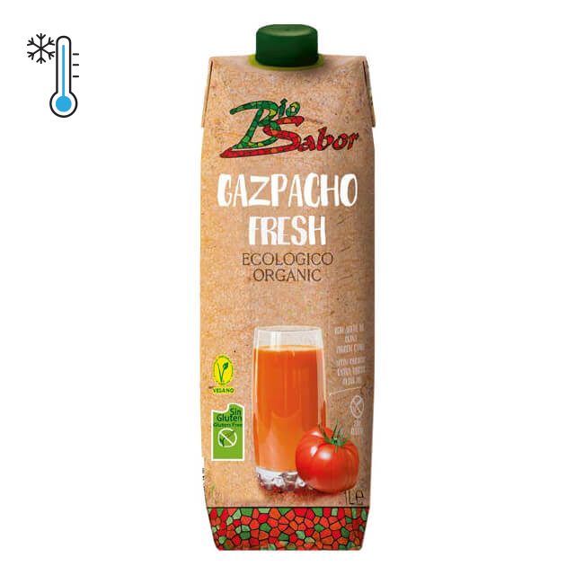 Gazpacho Fresh sin gluten 1L Eco&nbsp;Biosabor