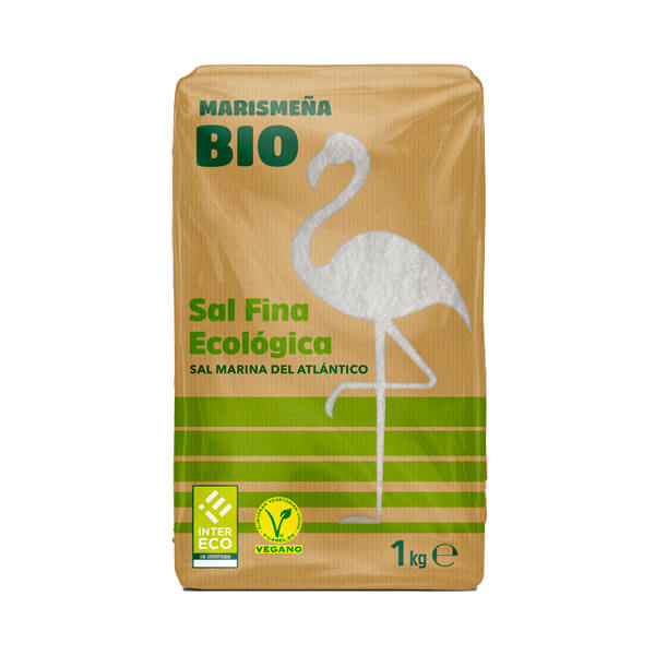 Sal marina fina Eco 1kg MARISMEÑA.&nbsp;1,40€