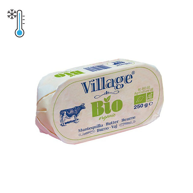 Mantequilla sin sal Eco 250 gr. VILLAGE.&nbsp;5,80€