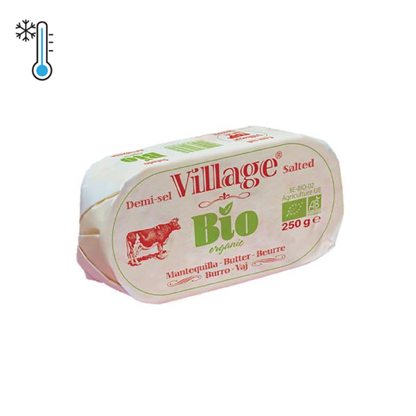 Mantequilla con sal Eco 250 gr. VILLAGE.&nbsp;5,80€