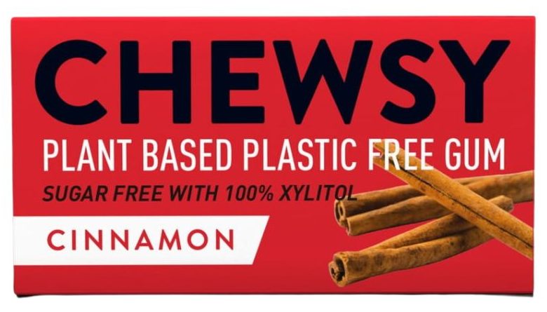 CHEWSY – Chicles sin plástico canela 100% orgánico. 1,50€