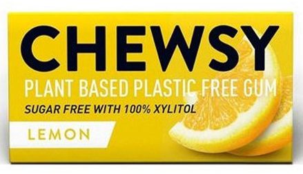 CHEWSY – Chicles sin plástico limón 100% orgánicos. 1,50€