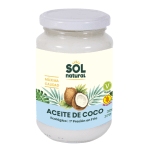 Aceite de coco virgen extra sin gluten sin lactosa 580ml Eco Sol natural.&nbsp;9,90€