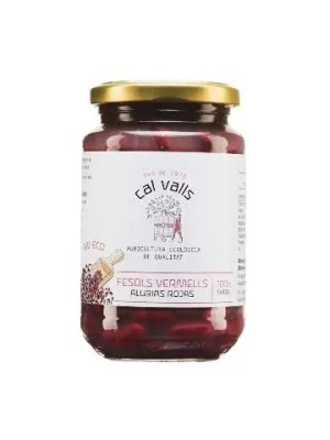 Alubias rojas cocidas 350g Eco Cal Valls.&nbsp;2,20€