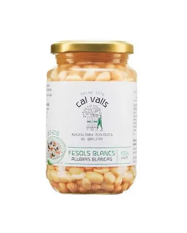 Alubias blancas 350g Eco Cal Valls.&nbsp;2,20€