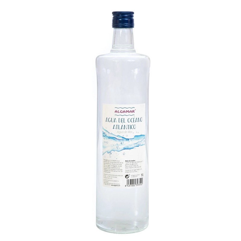 Agua del océano atlántico 1L Algamar.&nbsp;4,20€