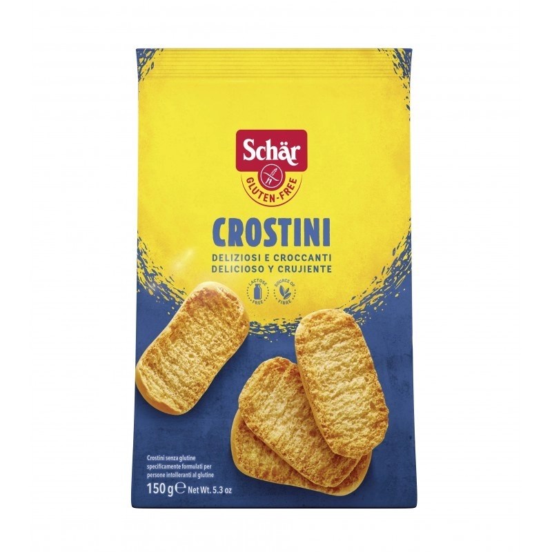 Crostini Panecillos tostados 150g sin gluten sin lactosa&nbsp;Schar