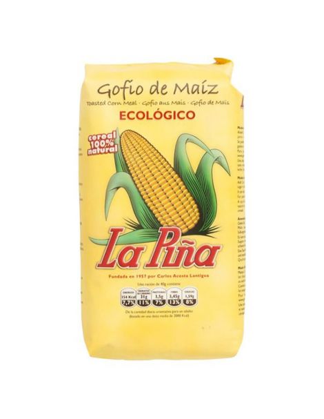 Gofio maiz 500g  Eco La Piña&nbsp;3,20€
