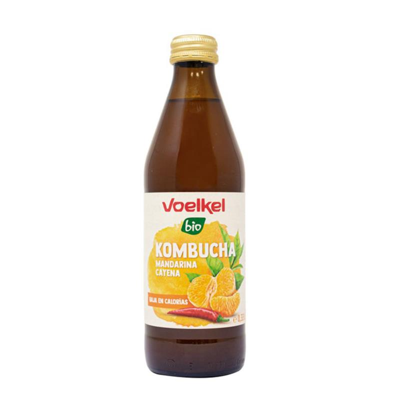 Kombucha Mandarina y Cayena  330ml Eco&nbsp;Voelkel