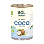 Leche de Coco 100% para cocinar Eco 400ml Sol Natural.&nbsp;4,00€