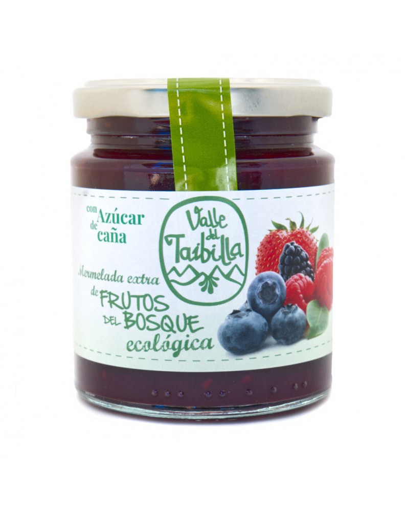 Mermelada frutos del bosque con azúcar de caña 260grs Eco.&nbsp;3,70€