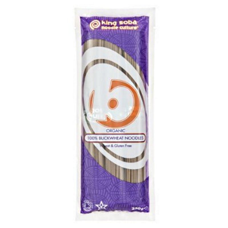 Noodles de Trigo Sarraceno Sin Gluten 250g Eco King Soba.&nbsp;3,80€