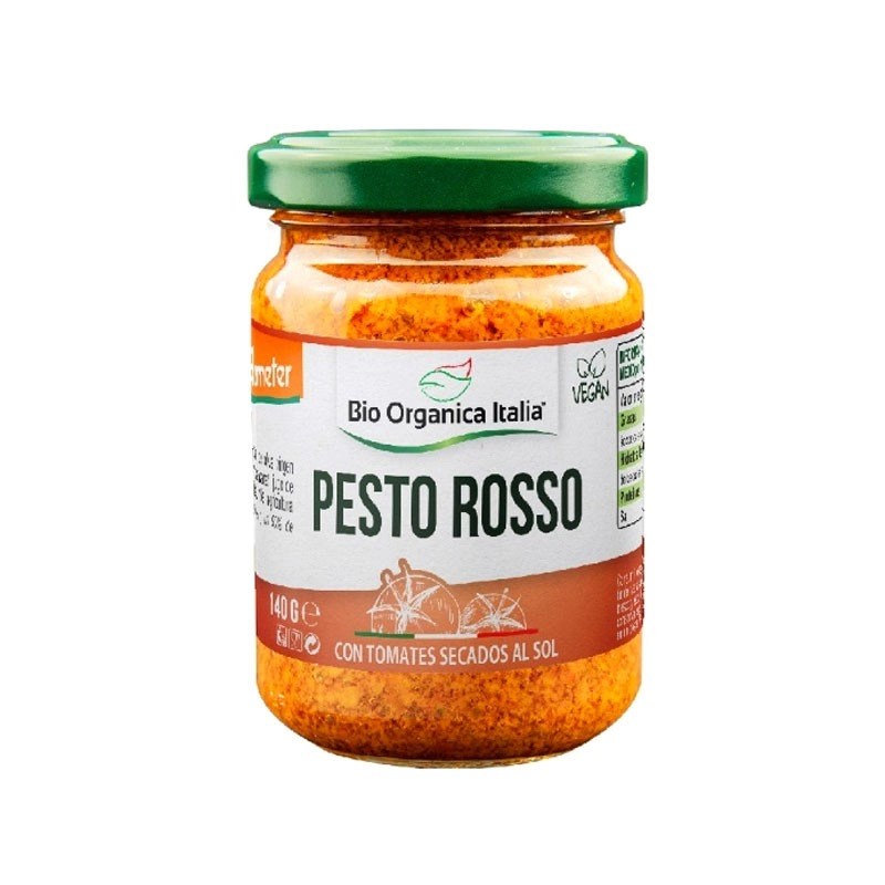 Pesto Rosso vegano 140g Eco Organica Italia.&nbsp;3,30€