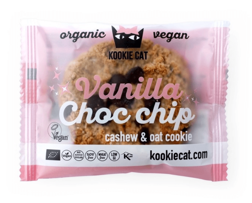 Galleta con vainilla & chocolate Bio 12x50g Kookie Cat.&nbsp;1,90€