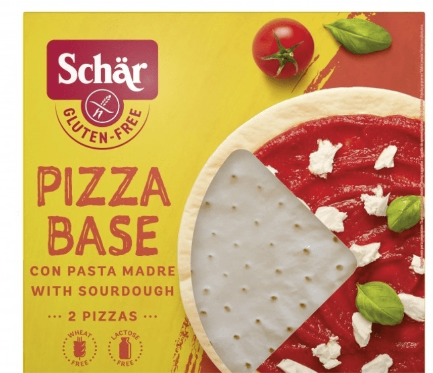 Bases de Pizza Sin Gluten Sin Lactosa 2x150g&nbsp;Schar