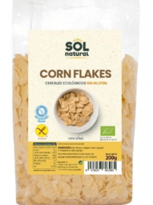 Corn flakes vegano sin gluten 200g Sol Natural.&nbsp;2,20€