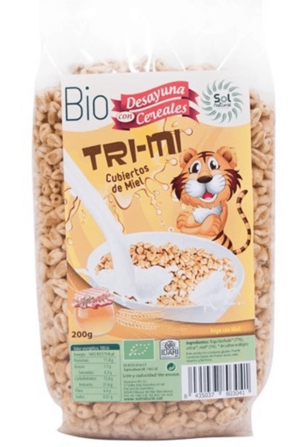 Cereales Tri-Mi con miel 200g Eco Sol Natural.&nbsp;2,90€