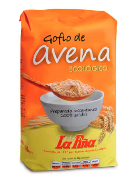 Gofio avena 500g Eco La&nbsp;Piña