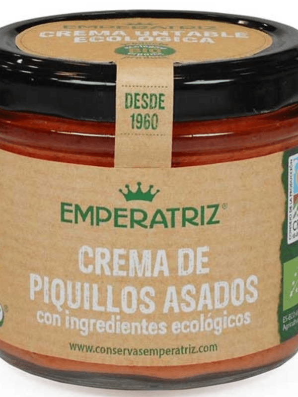 Paté-Crema de pimiento piquillo 110g Eco Emperatriz.&nbsp;2,70€