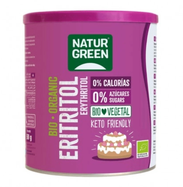 Eritritol sin gluten sin lactosa vegano  500gr Eco Natur Green.&nbsp;7,50€