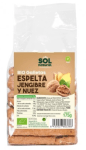 Galletas de Espelta con Jengibre y Nueces 175g Eco Sol Natural.&nbsp;3,50€