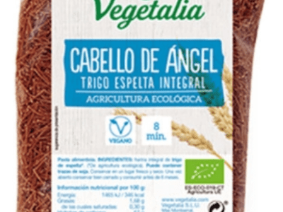 Cabello de ángel de espelta integral vegano 500 g Eco Vegetalia.&nbsp;3,50€