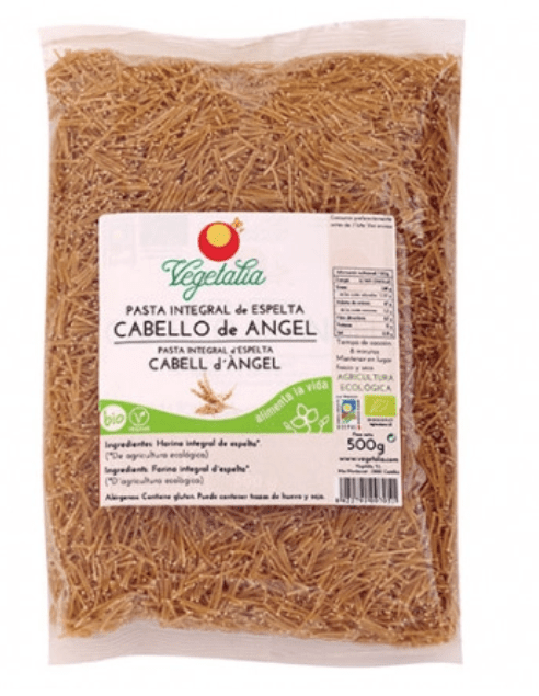 Cabello de ángel integral vegano 500 g Eco Vegetalia.&nbsp;2,80€
