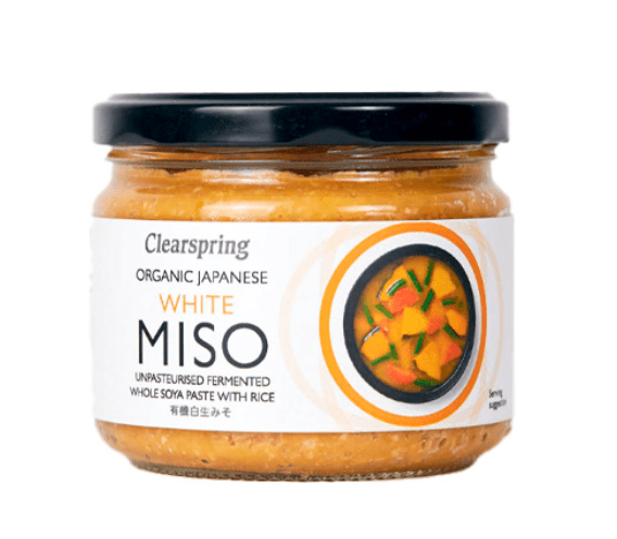 Miso blanco sin pasteutizar 270g&nbsp;Clearspring