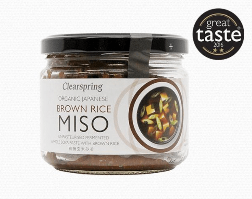 Miso marrón sin pasteutizar 300g&nbsp;Clearspring