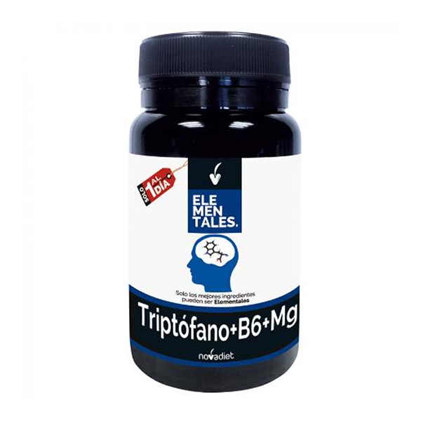 Triptófano+B6+Magnesio 30 cápsulas  Novadiet – Elementales.&nbsp;9,60€