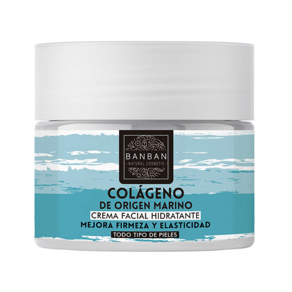 Crema facial colágeno marino 50ml Eco Banban.&nbsp;6,50€