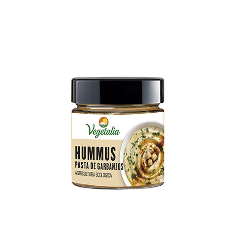 Humus ( pate de garbanzos) sin lactosa sin huevo vegano 180g Eco Vegetalia.&nbsp;4,90€