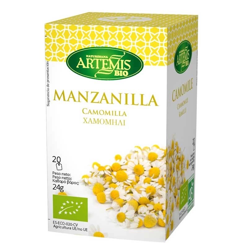 Manzanilla 20 filtros Eco Artemis.&nbsp;2,10€