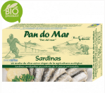 Sardinas en Aceite de Oliva 120g Eco Pan do Mar.&nbsp;3,20€