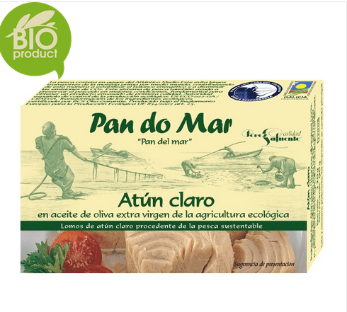 Atún Claro en Aceite de Oliva 120g Eco Pan do Mar.&nbsp;3,60€