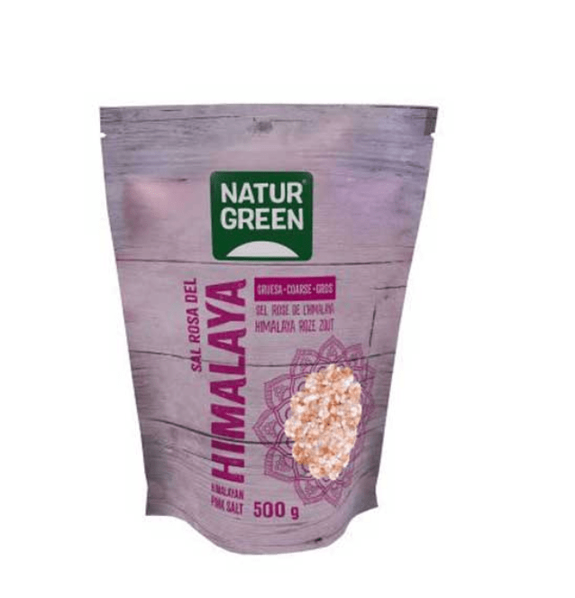 Sal rosa Himalaya gorda 500 g Natur Green.&nbsp;2,10€