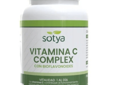 Complemento Vitamina C natural complex 1g 90 comprimidos Sotya.&nbsp;4,80€