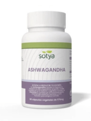 Complemento Ashwagandha 570mg 60 capsulas Sotya.&nbsp;9,00€