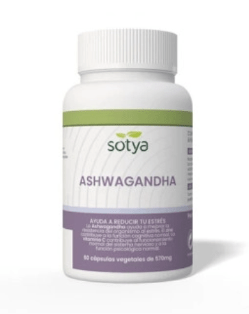 Complemento Ashwagandha 570mg 60 capsulas Sotya.&nbsp;9,00€