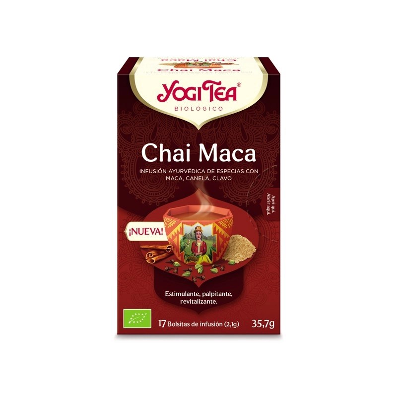 Chai Maca 17 filtros Eco Yogi&nbsp;3,80€
