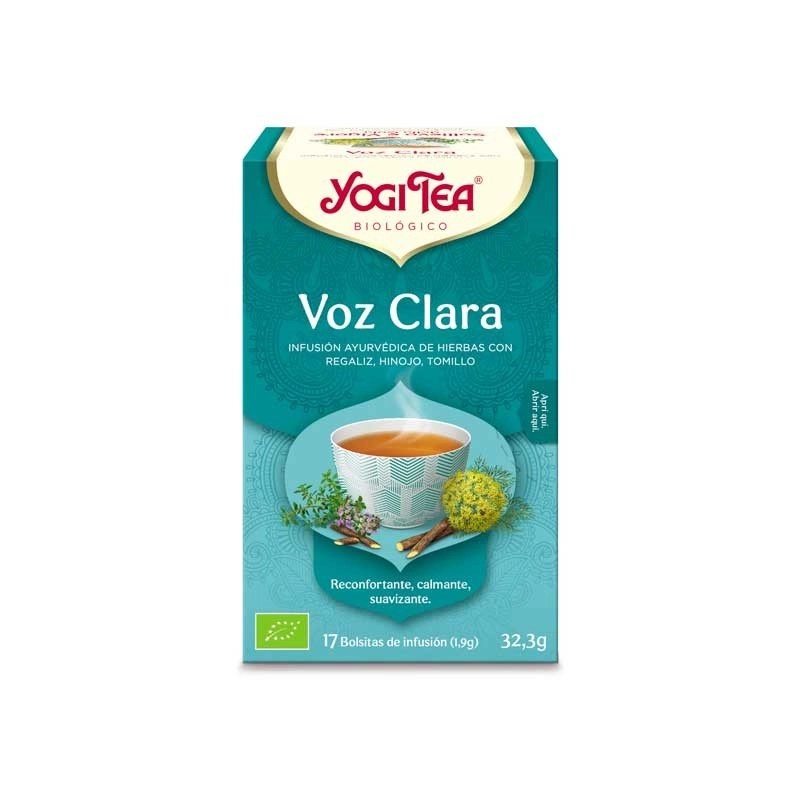 Infusión Voz clara 17 filtros Eco Yogi&nbsp;3,80€