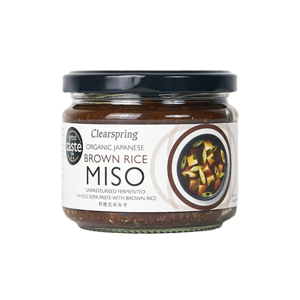 Brown Rice Miso (GENMAI-ARROZ) 300 Grs. (sin pasteurizar) Clearspring&nbsp;6,30€