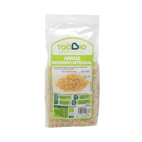 Arroz redondo integral Eco 500 grs.Toobio.&nbsp;2,80€