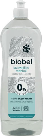 Lavavajillas manual 0% 1L. Biobel&nbsp;5,20€